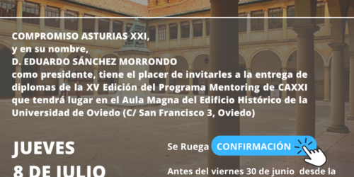 Invitación entrega diplomas